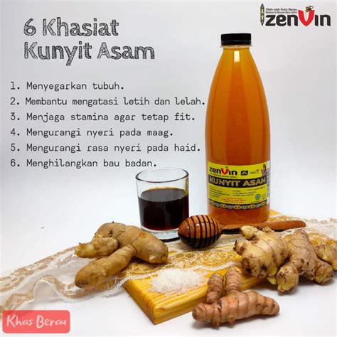 Jamu Kunyit Asam Zenvin Zenvin Oleh Oleh Khas Berau