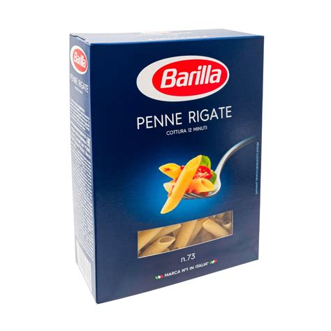 Макароны "Penne Rigate №73", Barilla, 450 г - купить в интернет ...