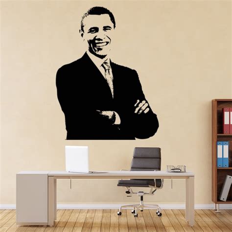 Barack Obama Usa President Wall Sticker