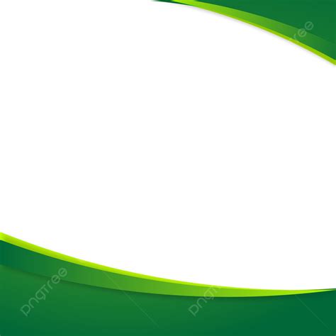 Transparent Curve Vector PNG Images, Green Wavy Shapes On Transparent ...