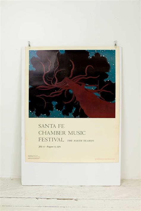 Georgia O'Keeffe "The Lawrence Tree" 1981 Print – renewfinds