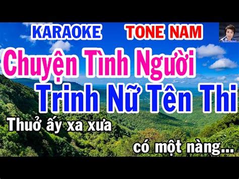 Karaoke Chuy N T Nh Ng I Trinh N T N Thi Tone Nam Nh C S Ng Gia Huy