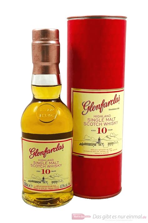 Glenfarclas 10 Years Single Highland Malt Scotch Whisky 0 2l Flasche