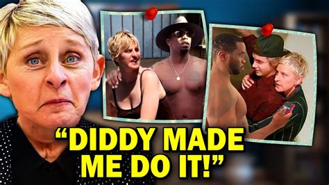 Ellen Degeneres Panics After Shocking Videos Leak Of Her At Diddy S