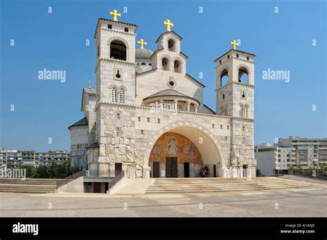 Kathedrale Der Auferstehung Christi In Podgorica Montenegro