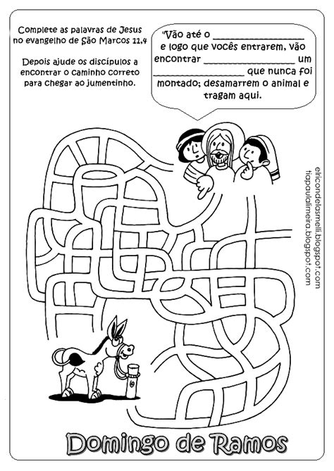 Atividade Domingo De Ramos