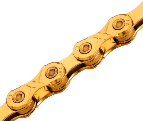 KMC BICYCLE CHAIN X10 GOLD 10 SPEED 6124