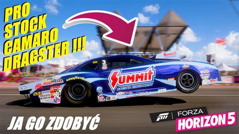 Dragster Shevrolet Summit Racing Pro Stock Camaro Forza Horizon 5 Fh5 Youtube