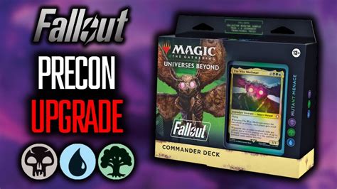 The Mutant Menace Precon Upgrade The Wise Mothman Fallout EDH