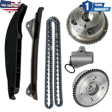 Timing Chain Kit Exhaust Intake Cvvt Gear For Soul Hyundai Kia Elantra