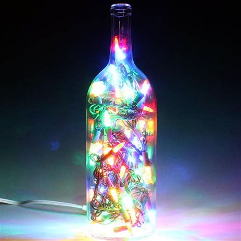 Wine Bottle Led Lamp Von Repurposednv Auf Etsy Weinflaschen