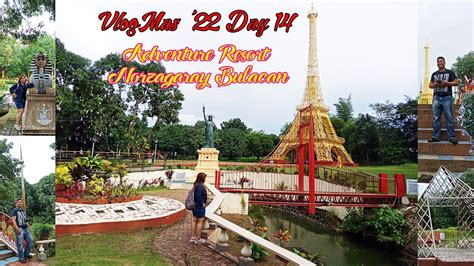 Vlogmas 2022 Day 14 Adventure Resort Norzagaray Bulacan Travel And Explore Youtube