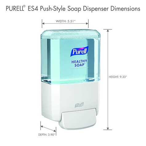 Despachador manual para Jabón Espuma Purell ES4