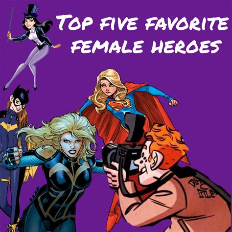 My Top 5 Favorite DC Female Heroes | DC Entertainment Amino