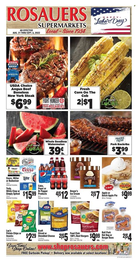 Rosauers (ID, MT, OR, WA) Weekly Ad Flyer Specials August 31 to ...