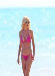 Victoria Silvstedt In Pink Bikini Miami Beach March 2014 CelebMafia