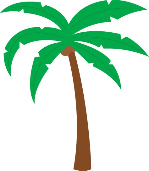 Palme Kostenlose Vektor Clipart Bilder Auf Creazilla