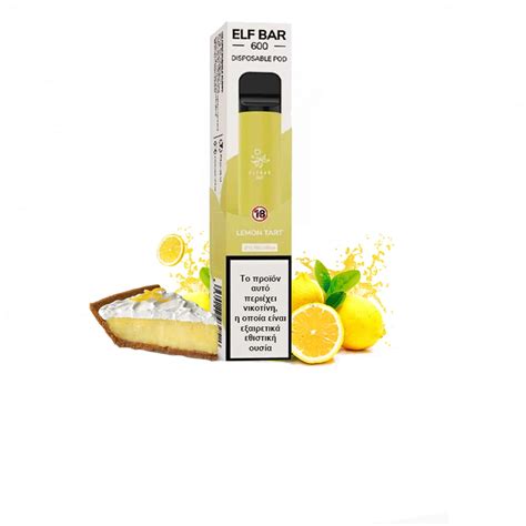 Elf Bar Ml Disposable Lemon Tart Mg