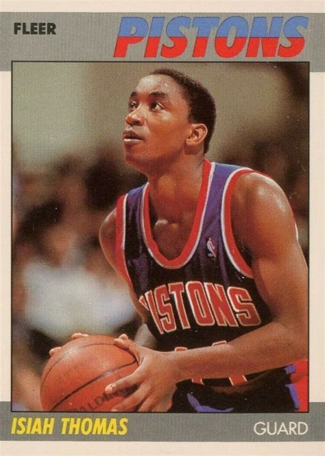 Isiah Thomas Fleer Base Price Guide Sports Card Investor