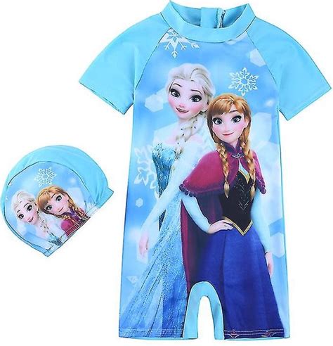 Disney Frozen UV 50 Zwempak Badpak Korte Mouw 1 2 Jaar Bol