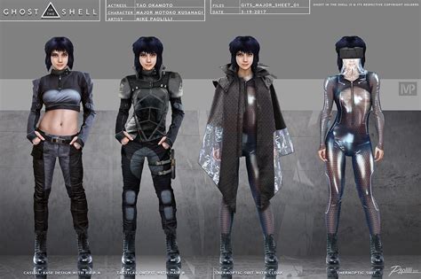 Artstation Ghost In The Shell Fan Designs