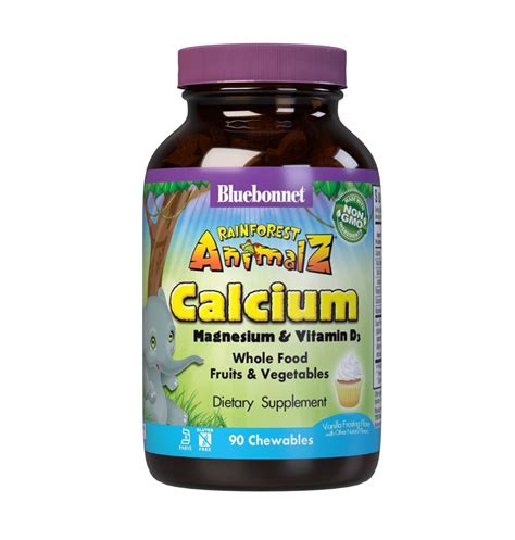 RAINFOREST ANIMALZ CALCIUM MAGNESIUM & VITAMIN D3