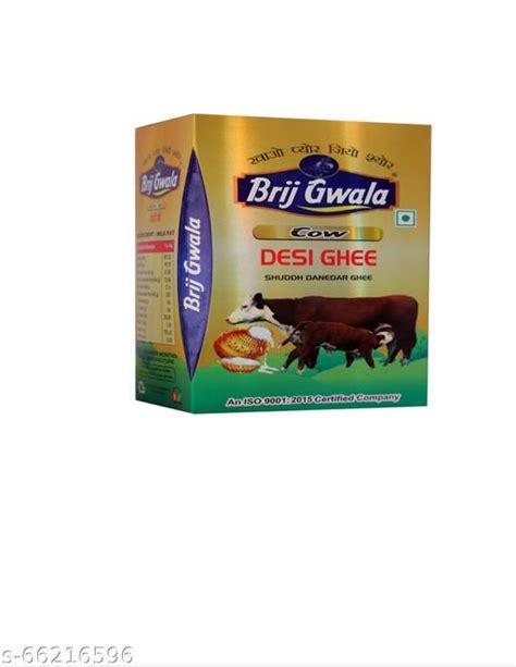 Brij Gwala Desi Cow Ghee Desi Ghee With Rich Ml Tetra Pack