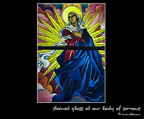 Our Lady Of Sorrows Stained Glass Flickr Photo Sharing