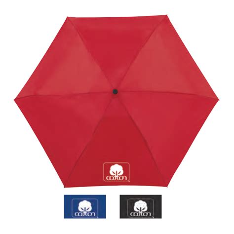 Totes Folding Umbrella with Seal of Cotton logo