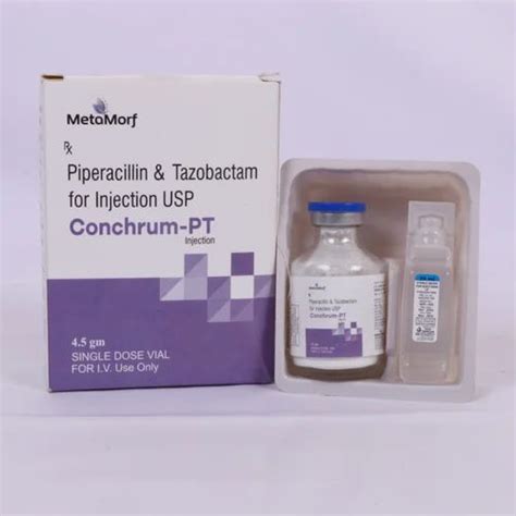 Piperacillin Sodium Gm Tazobactum Gm Injection Inj At Rs Vial