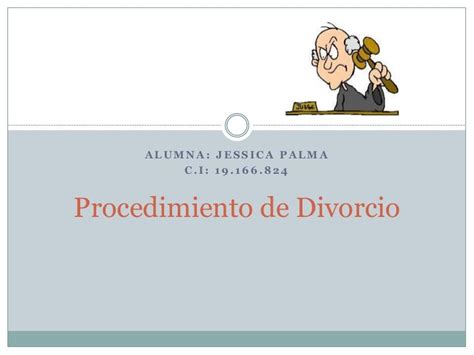 Procedimiento De Divorcio