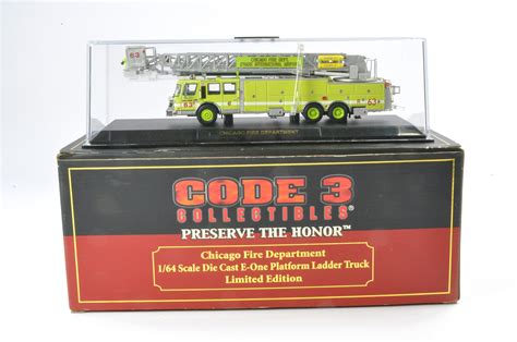 Fire And Rescue Model Issue Comprising Code 3 Collectibles No 12939 E