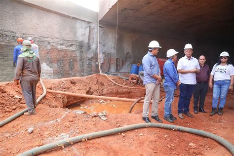 Equipes Do Gdf Visitam Obras Do Viaduto Do Riacho Fundo Jornal De