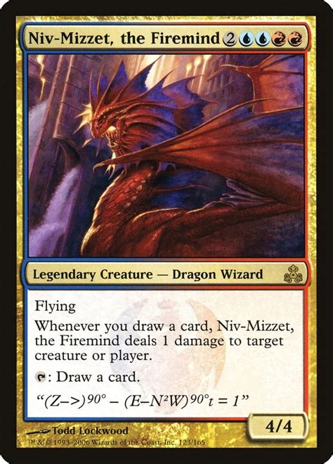 Niv Mizzet The Firemind Guildpact Magic The Gathering