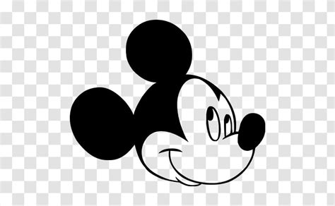 Mickey Mouse Head Silhouette Clip Art