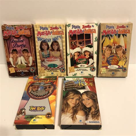 Mary Kate and Ashley Olsen VHS Tapes - Etsy