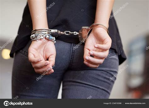 Girl Arrested Handcuffed