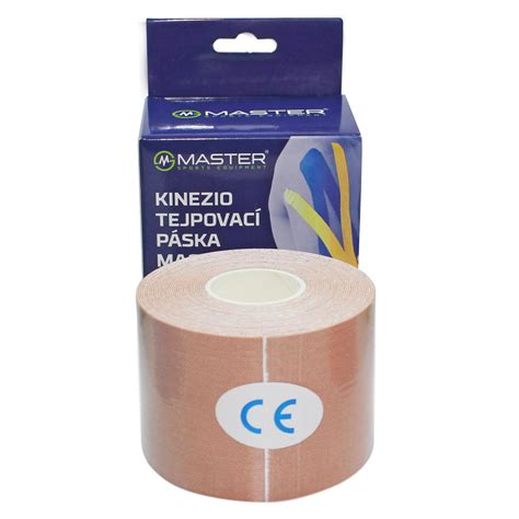 Taśma Kinezjologiczna Master 5 Cm X 5 M Tan Inna marka Sport