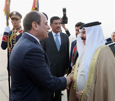 Hm King Arrives In Egypt Bahrain News Agency