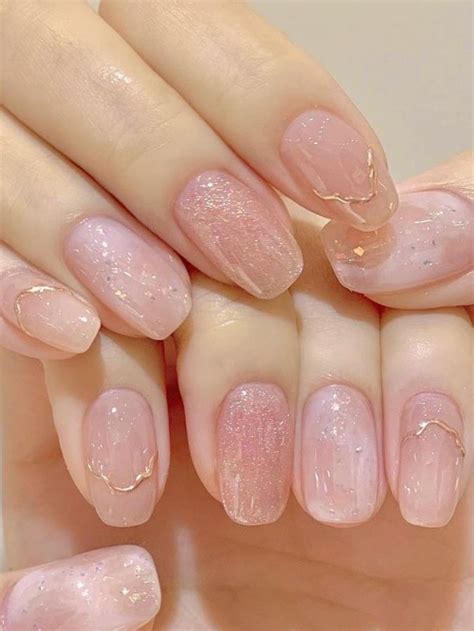 Korean Inspired Nude Nail Designs For A Chic Look Manicura De