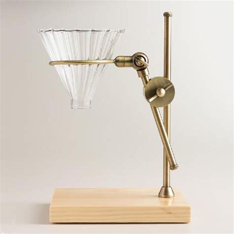 Brass Pour Over Coffee Dripper Coffee Dripper Stand Coffee Stands Pour Over Coffee