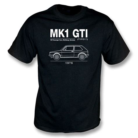 Vw Mk Gti T Shirt Mens From Tshirtgrill Uk