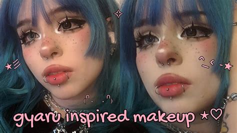 Gyaru Makeup Before After Saubhaya Makeup