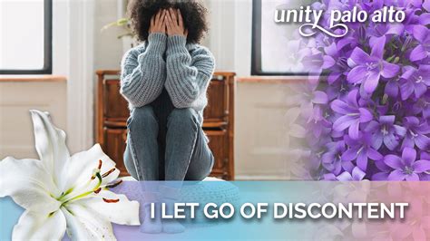 I Let Go Of Discontent Days Of Letting Go Lent Unity Palo