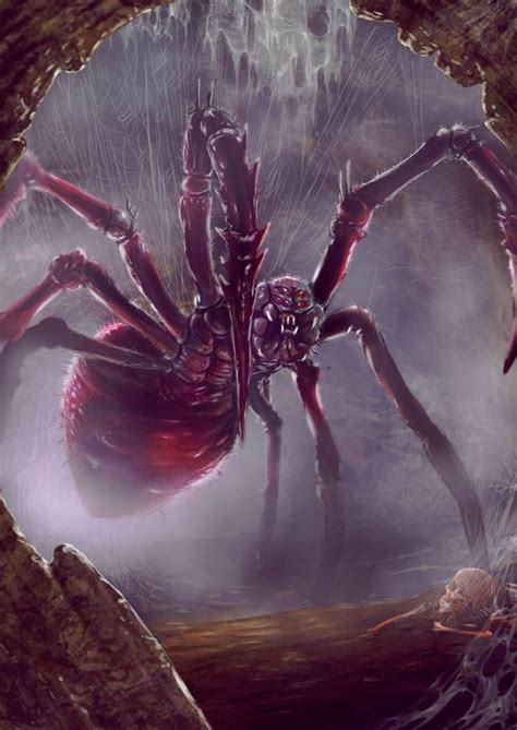 Pin By Johnny Rook On Fantasy Surreal Art Spider Art Fantasy Beasts