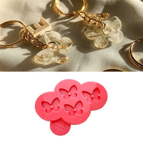 Butterfly Keychain Earring Epoxy Resin Silicone Mold - Standard | Melb ...