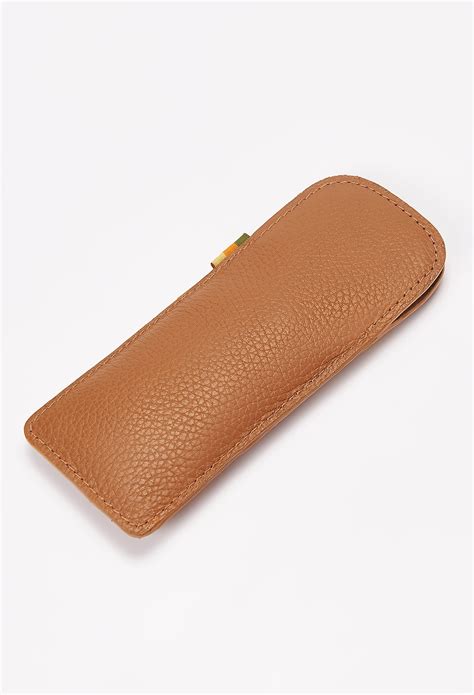 Tan Leather Glasses Case Glasses Case Leather Glasses Case Leather