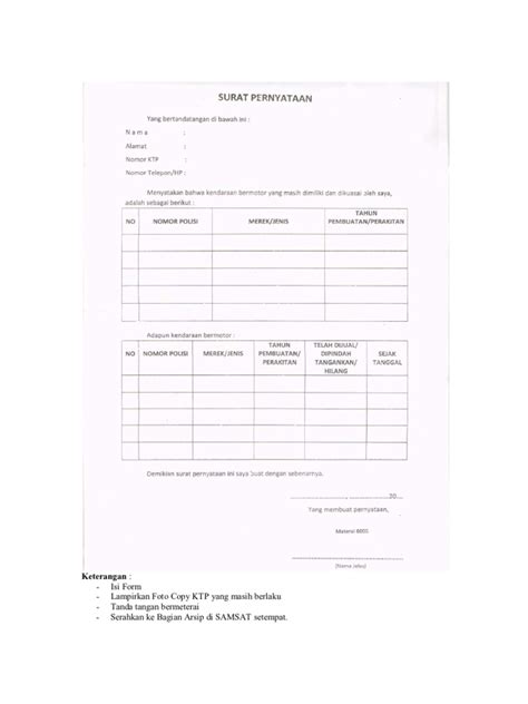 Detail Contoh Surat Permohonan Blokir Stnk Koleksi Nomer 12