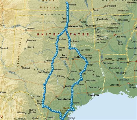 King Ranch Texas Map