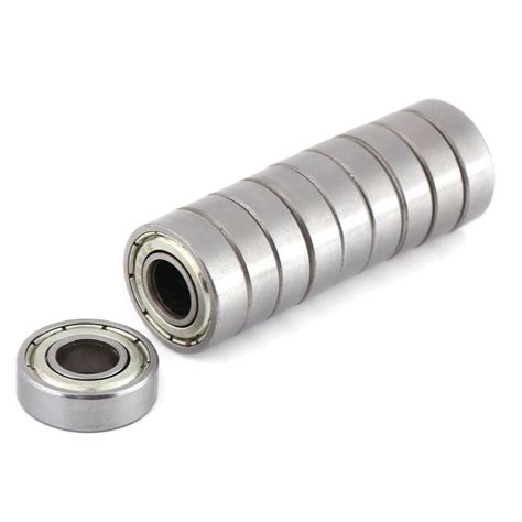 698ZZ Ball BearingsAcogedor 10 Pcs Durable Multi Use Bearing Steel